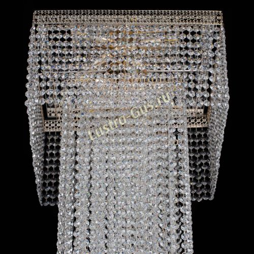 Люстра Колонна Квадрат Длинный в Сочи Гусь Хрустальный