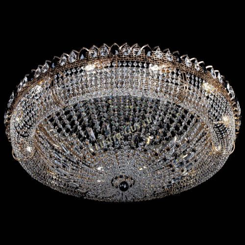 Люстра Кольцо Классика №12 черная в Сочи Гусь Хрустальный