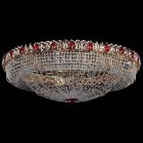 Люстра Кольцо Классика №12 красная в Сочи