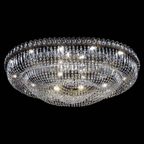 Люстра Кольцо Овал №17 под бронзу в Сочи Гусь Хрустальный