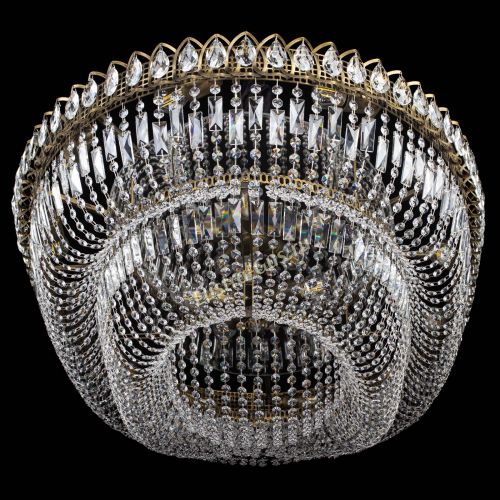 Люстра Кольцо Овал №17 под бронзу в Сочи Гусь Хрустальный