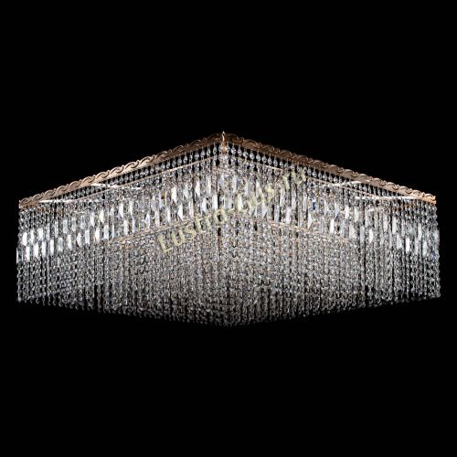 Люстра Квадрат 800 мм в Сочи Гусь Хрустальный