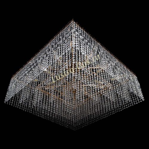 Люстра Квадрат 800 мм в Сочи Гусь Хрустальный