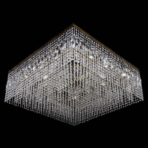 Люстра Квадрат 800 мм под бронзу в Сочи Гусь Хрустальный