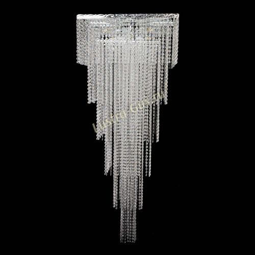 Люстра Квадрат Каскад №8 в Сочи Гусь Хрустальный