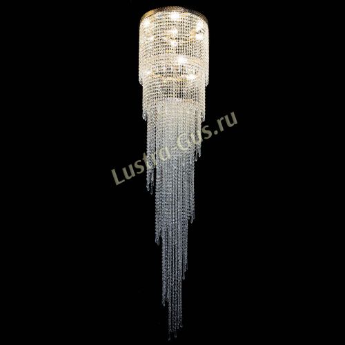 Люстра Милан каскад карандаш в Сочи Гусь Хрустальный