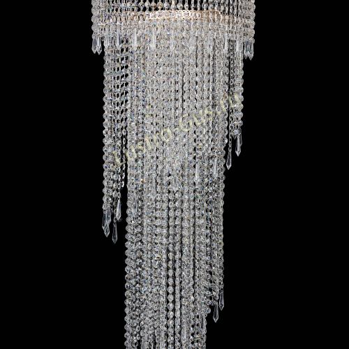Люстра Милан каскад карандаш в Сочи Гусь Хрустальный