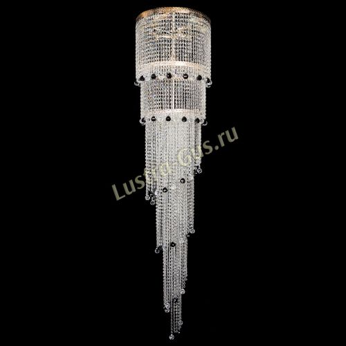 Люстра Милан каскад шар черный в Сочи Люстра Милан каскад шар черный в Сочи