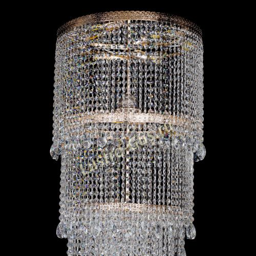 Люстра Милан каскад журавлик в Сочи Гусь Хрустальный