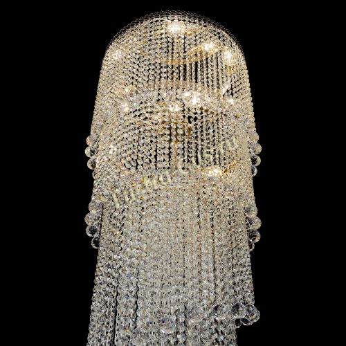 Люстра Милан каскад в Сочи Гусь Хрустальный