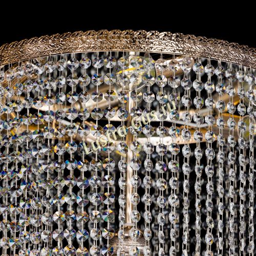 Люстра Милан каскад в Сочи Гусь Хрустальный