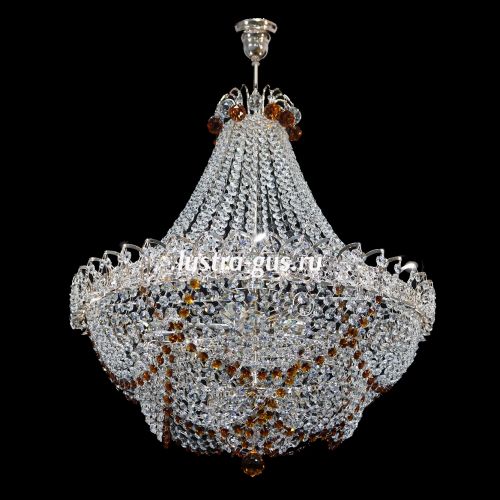 Люстра Натали с нарядом Роза чайная в Сочи Гусь Хрустальный