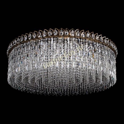 Люстра Октава большая №12 под бронзу в Сочи Гусь Хрустальный