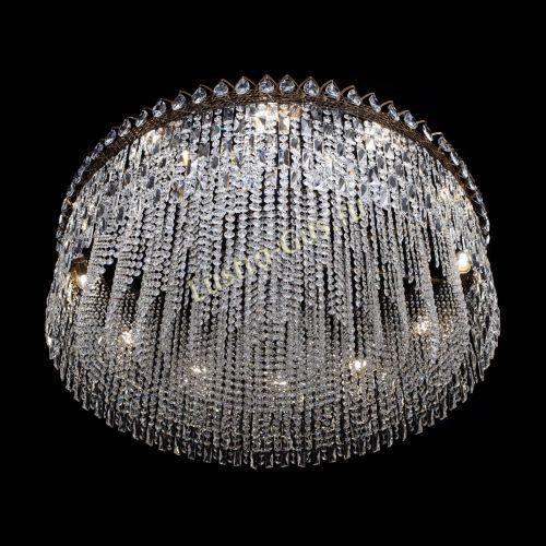 Люстра Октава большая №12 под бронзу в Сочи Гусь Хрустальный