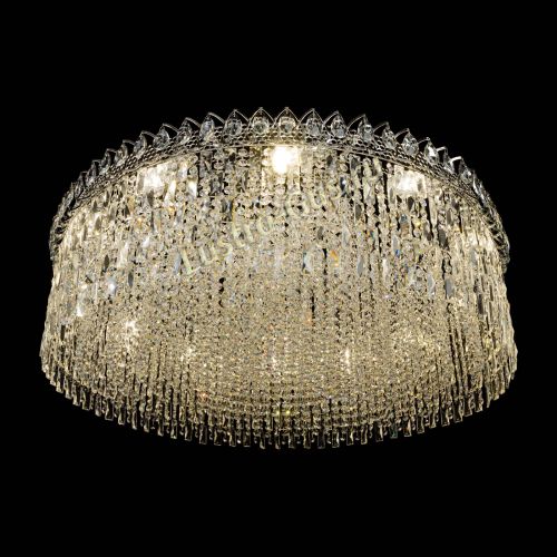 Люстра Октава большая 12 ламп в Сочи Гусь Хрустальный