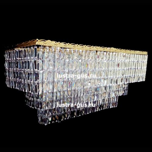 Люстра Прямоугольник №1 в Сочи Гусь Хрустальный