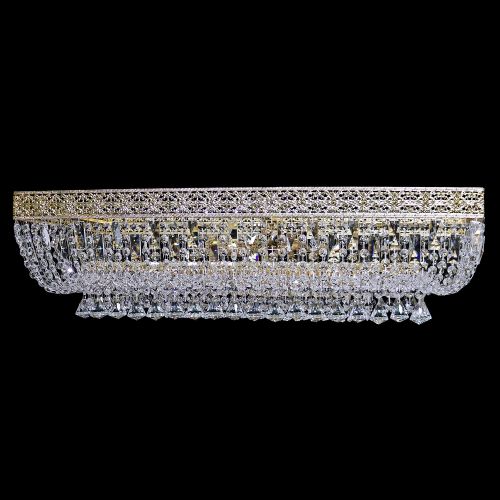 Люстра Прямоугольник Италия №8 в Сочи Гусь Хрустальный