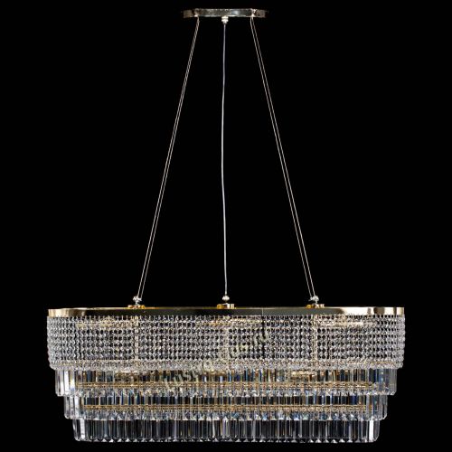 Люстра Прямоугольник Сигма №14 пластинка в Сочи Гусь Хрустальный