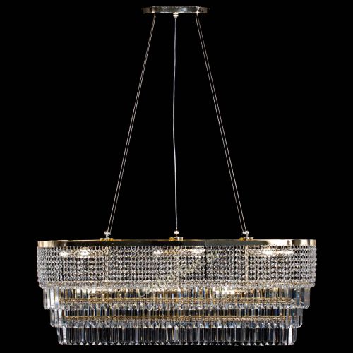 Люстра Прямоугольник Сигма №14 пластинка в Сочи Гусь Хрустальный