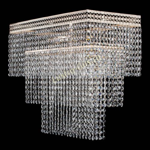 Люстра Прямоугольник Венеция №3 в Сочи Гусь Хрустальный