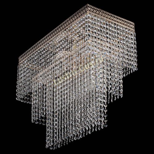 Люстра Прямоугольник Венеция №3 в Сочи Гусь Хрустальный