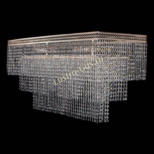 Люстра Прямоугольник Венеция №8 в Сочи Гусь Хрустальный