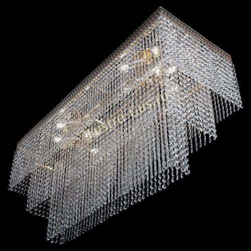 Люстра Прямоугольник Венеция №8 в Сочи Гусь Хрустальный