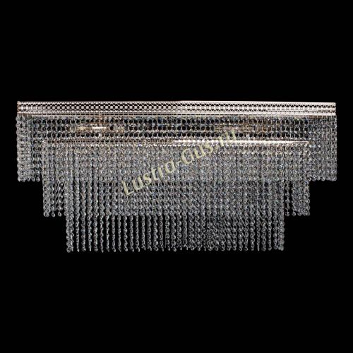 Люстра Прямоугольник Венеция №8 в Сочи Гусь Хрустальный