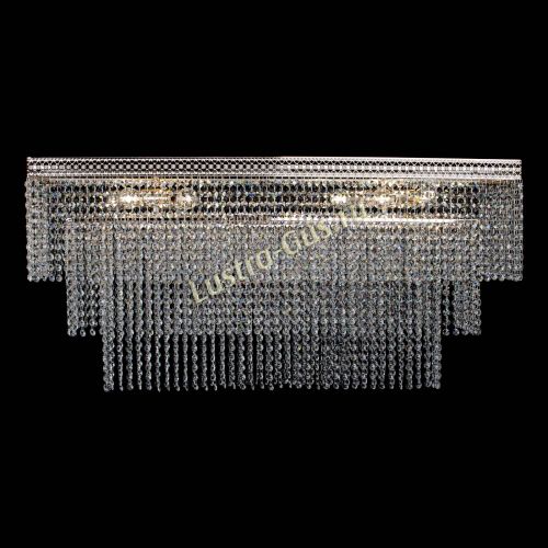 Люстра Прямоугольник Венеция №8 в Сочи Гусь Хрустальный