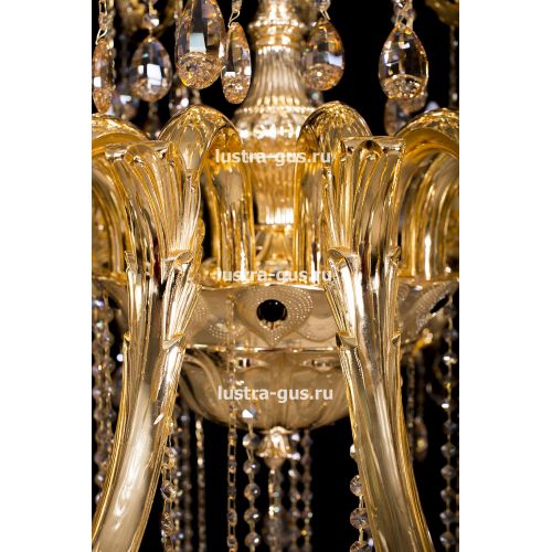 Люстра Венера золото № 30 в Сочи Гусь Хрустальный