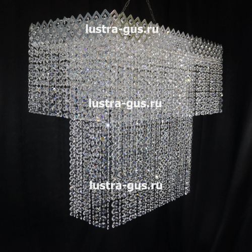 Люстра Сластёна Прямоугольная в Сочи Гусь Хрустальный