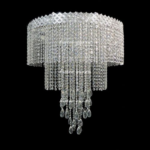 Люстра Сластёна с нарядом Капель 3 в Сочи Гусь Хрустальный