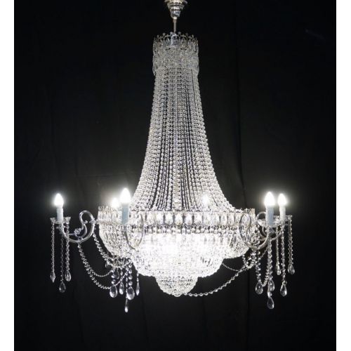 Люстра Свечи Корона в Сочи Гусь Хрустальный