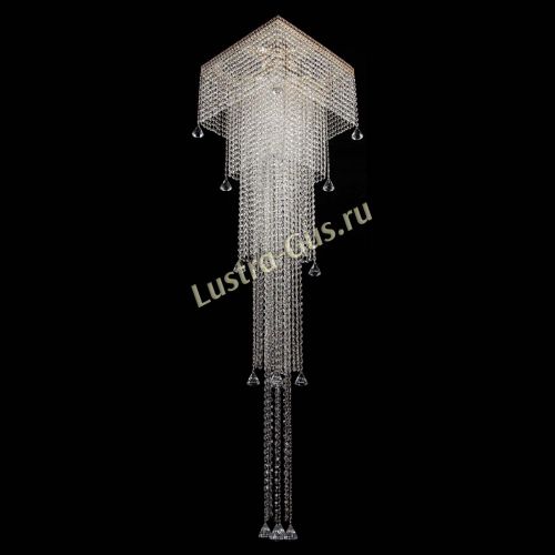 Люстра Венеция Квадрат пирамида с конусами в Сочи Гусь Хрустальный