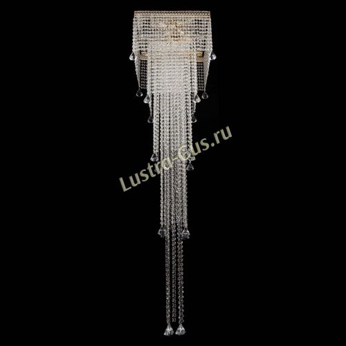 Люстра Венеция Квадрат пирамида с конусами в Сочи Гусь Хрустальный