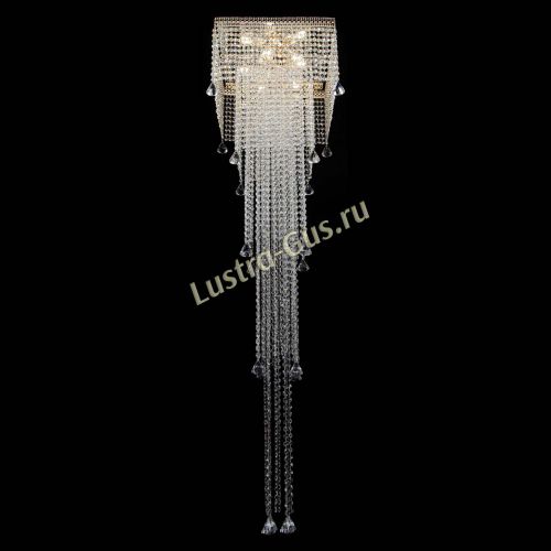 Люстра Венеция Квадрат пирамида с конусами в Сочи Гусь Хрустальный