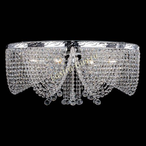 Люстра Виктория шар большая в Сочи Гусь Хрустальный