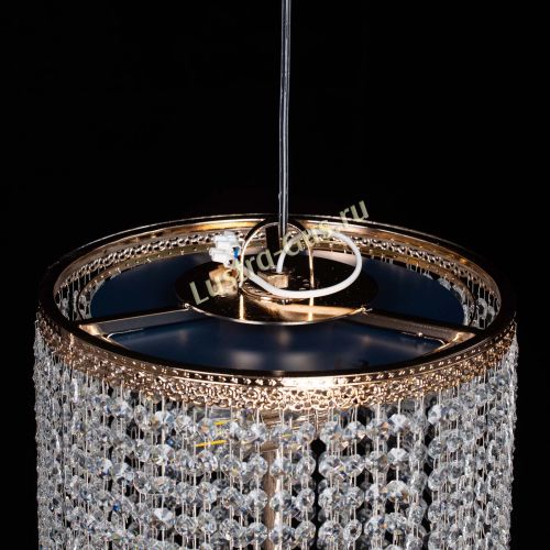 Люстра Винтаж Каскад №7 в Сочи Гусь Хрустальный