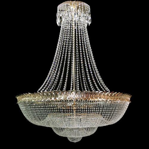 Люстра Водопад Каскад в Сочи Гусь Хрустальный