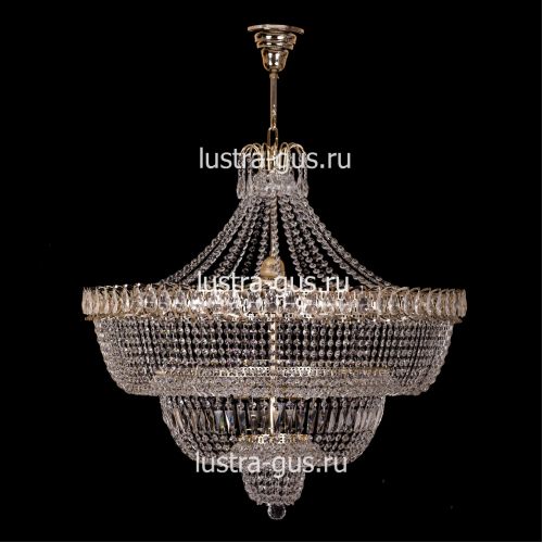 Люстра Водопад большой с подвесом в Сочи Гусь Хрустальный