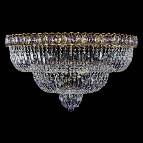 Люстра Водопад Обтикон №15 под бронзу фиолетовая в Сочи Люстра Водопад Обтикон №15 под бронзу фиолетовая в Сочи