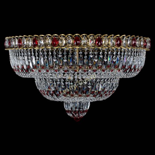 Люстра Водопад Обтикон №15 под бронзу красная в Сочи Люстра Водопад Обтикон №15 под бронзу красная в Сочи