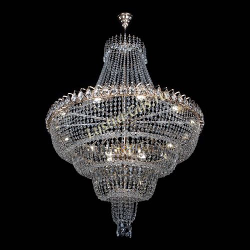 Люстра Водопад с подвесом 1000 мм в Сочи Гусь Хрустальный