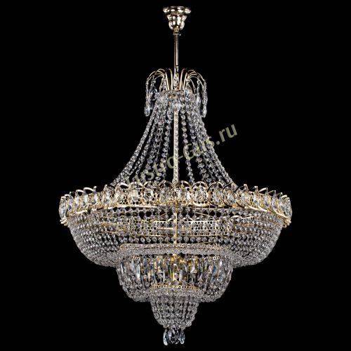 Люстра Водопад с подвесом №11 в Сочи Гусь Хрустальный