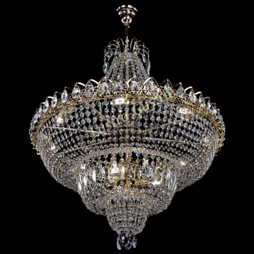 Люстра Водопад с подвесом №11 в Сочи Гусь Хрустальный