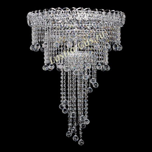 Люстра Водопад Винтаж 5 ламп в Сочи Гусь Хрустальный