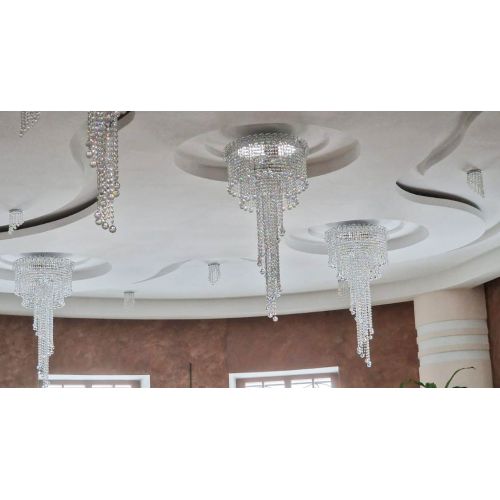 Люстра Водопад Винтаж в Сочи Гусь Хрустальный