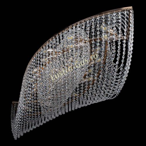 Люстра Хрустальная Волна №14 в Сочи Гусь Хрустальный