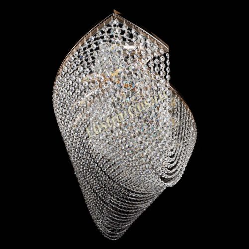 Люстра Хрустальная Волна №14 в Сочи Гусь Хрустальный