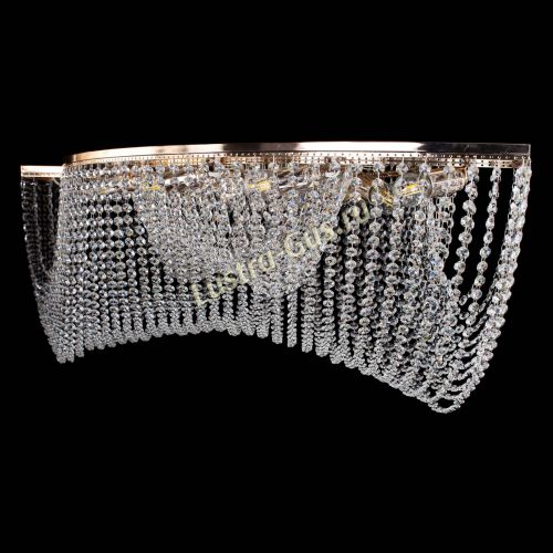 Люстра Хрустальная Волна №14 в Сочи Гусь Хрустальный